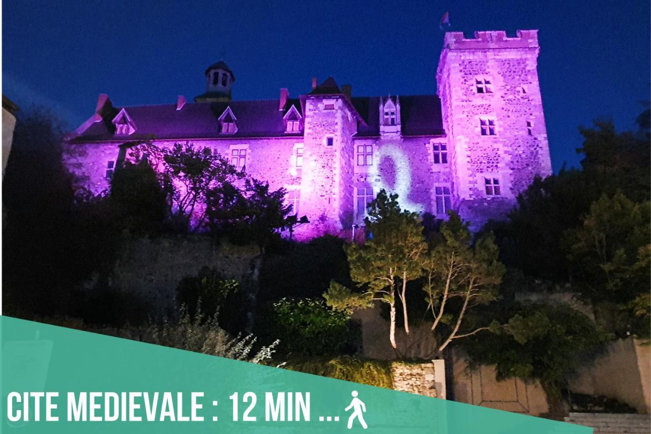 Artbleu -Tout Confort - Ideal Pros - Proche Commerces Montluçon Exterior foto